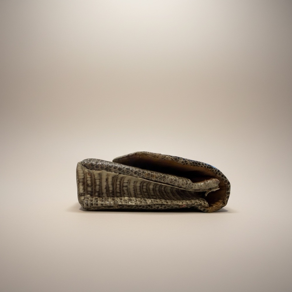 Chanel Exotic Flap | CUSTOM | Vintage Chanel | Neutral Snake - Picture 6 of 7